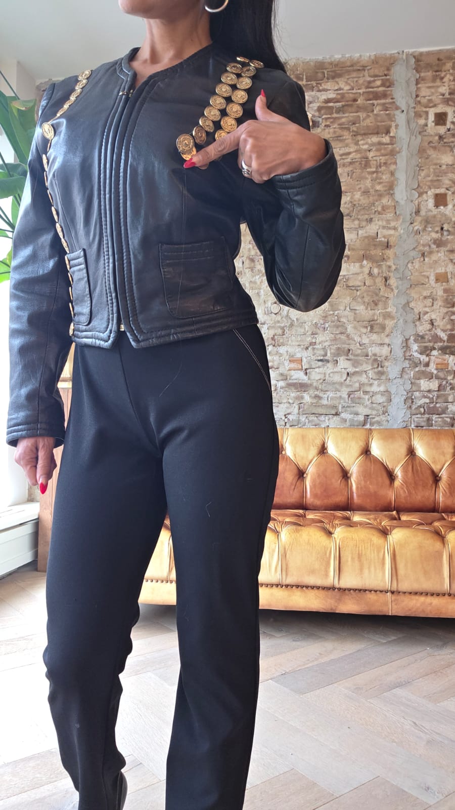Golden Authority Leather Jacket 1