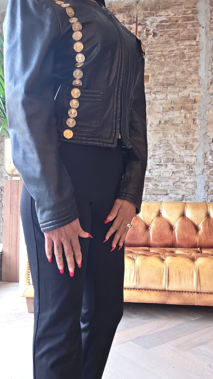 Golden Authority Leather Jacket 3