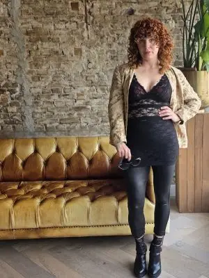 Black Lace body dress