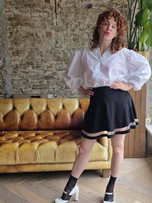 Black & Mesh skaterskirt
